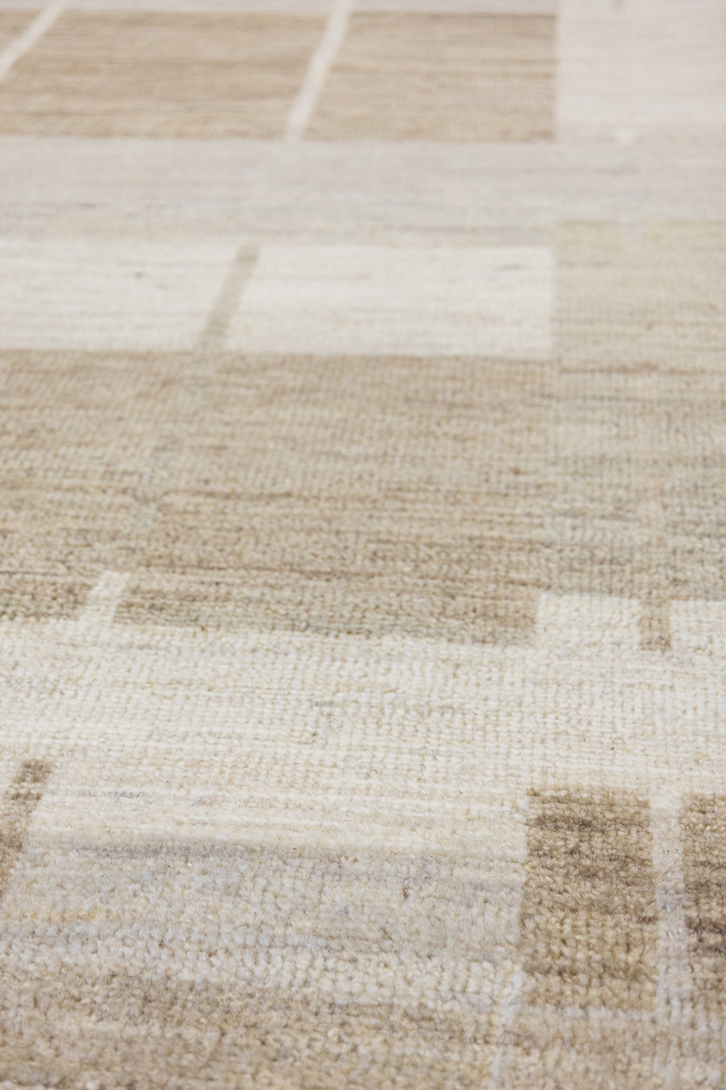 Squares Handwoven Contemporary Rug, J88887