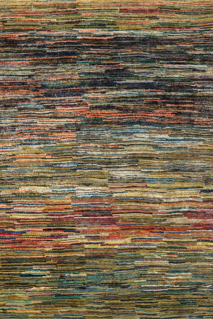 Striae Handwoven Contemporary Rug, J80564