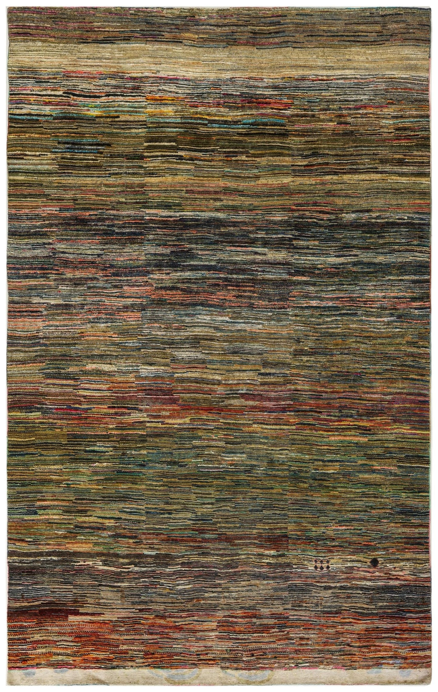 Striae Handwoven Contemporary Rug