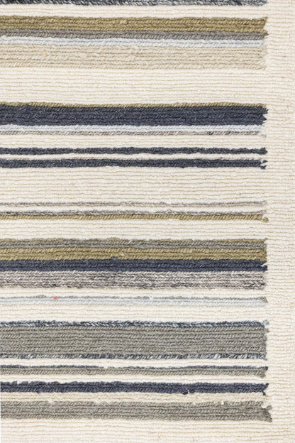 Stripe Soumak Handwoven Contemporary Rug, J88489