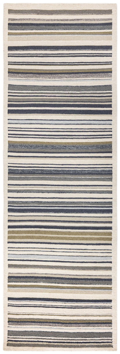 Stripe Soumak Handwoven Contemporary Rug