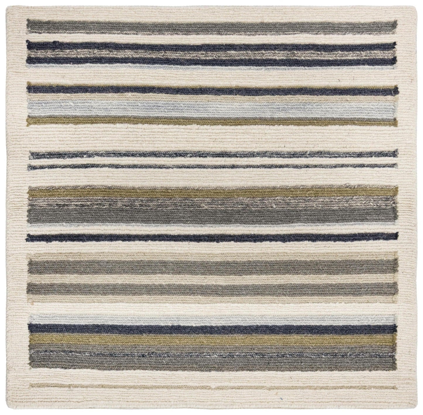 Stripe Soumak Handwoven Contemporary Rug