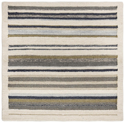 Stripe Soumak Handwoven Contemporary Rug