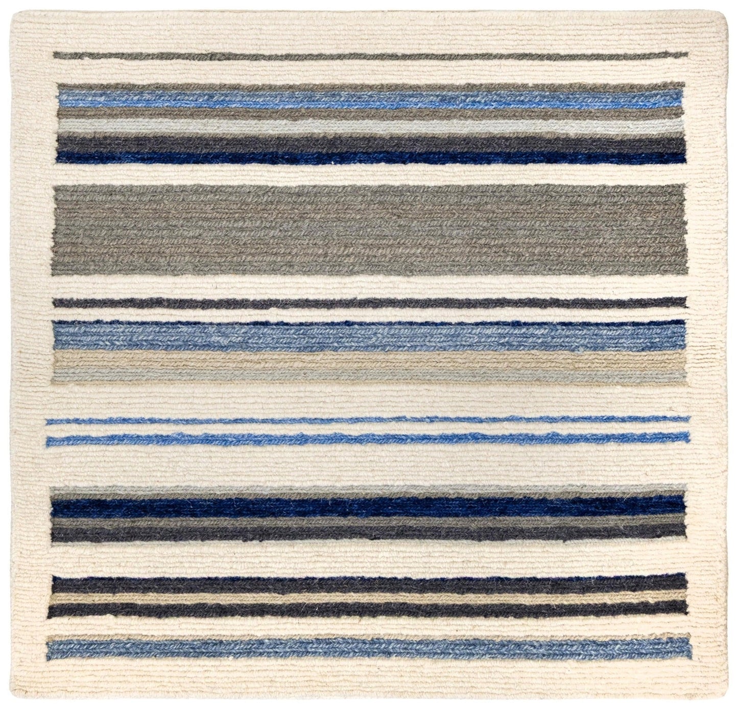 Stripe Soumak Handwoven Contemporary Rug