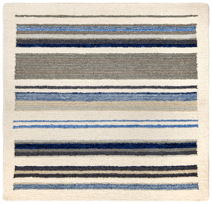 Stripe Soumak Handwoven Contemporary Rug