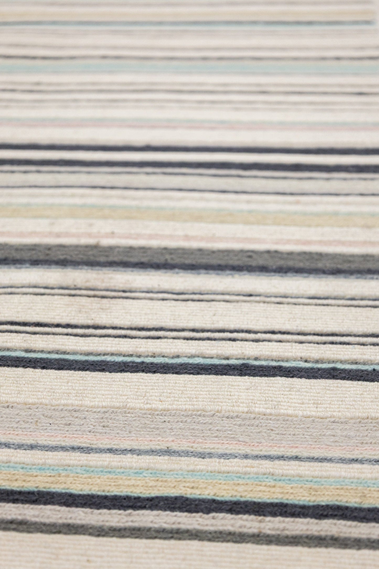 Stripe Soumak Handwoven Contemporary Rug, J88497