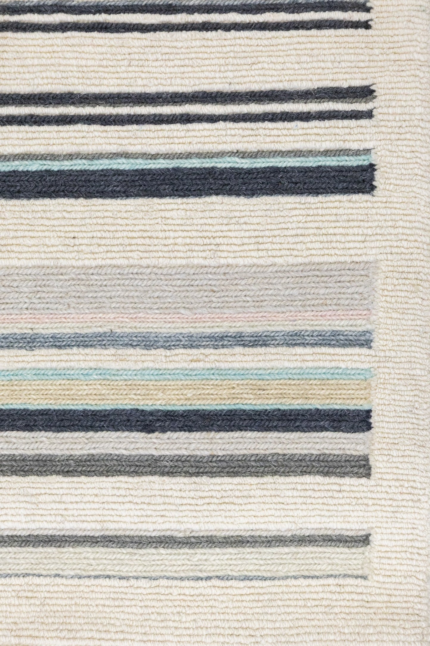 Stripe Soumak Handwoven Contemporary Rug, J88497