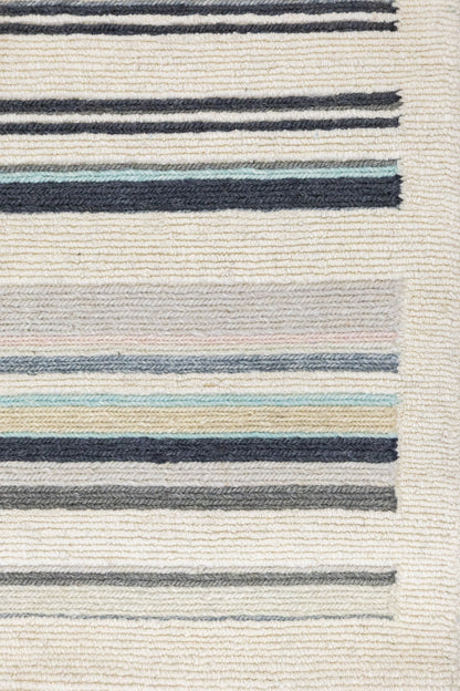 Stripe Soumak Handwoven Contemporary Rug, J88497