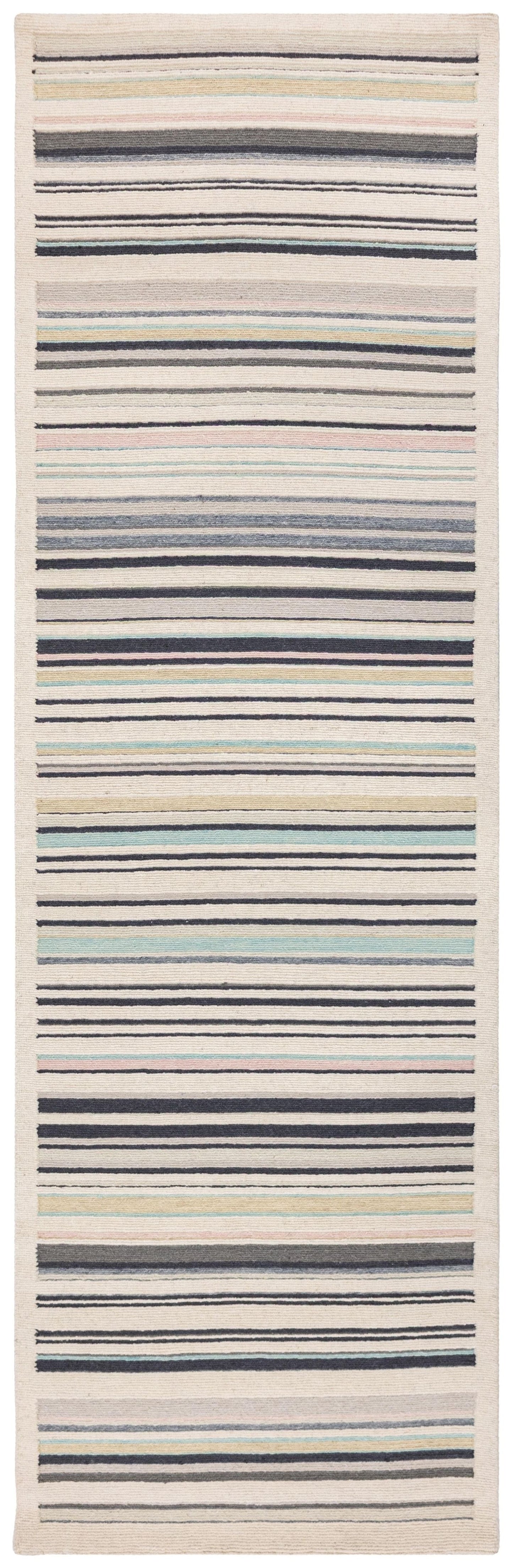 Stripe Soumak Handwoven Contemporary Rug