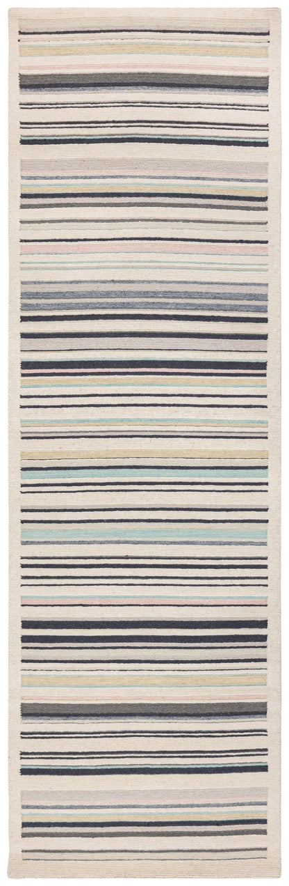 Stripe Soumak Handwoven Contemporary Rug