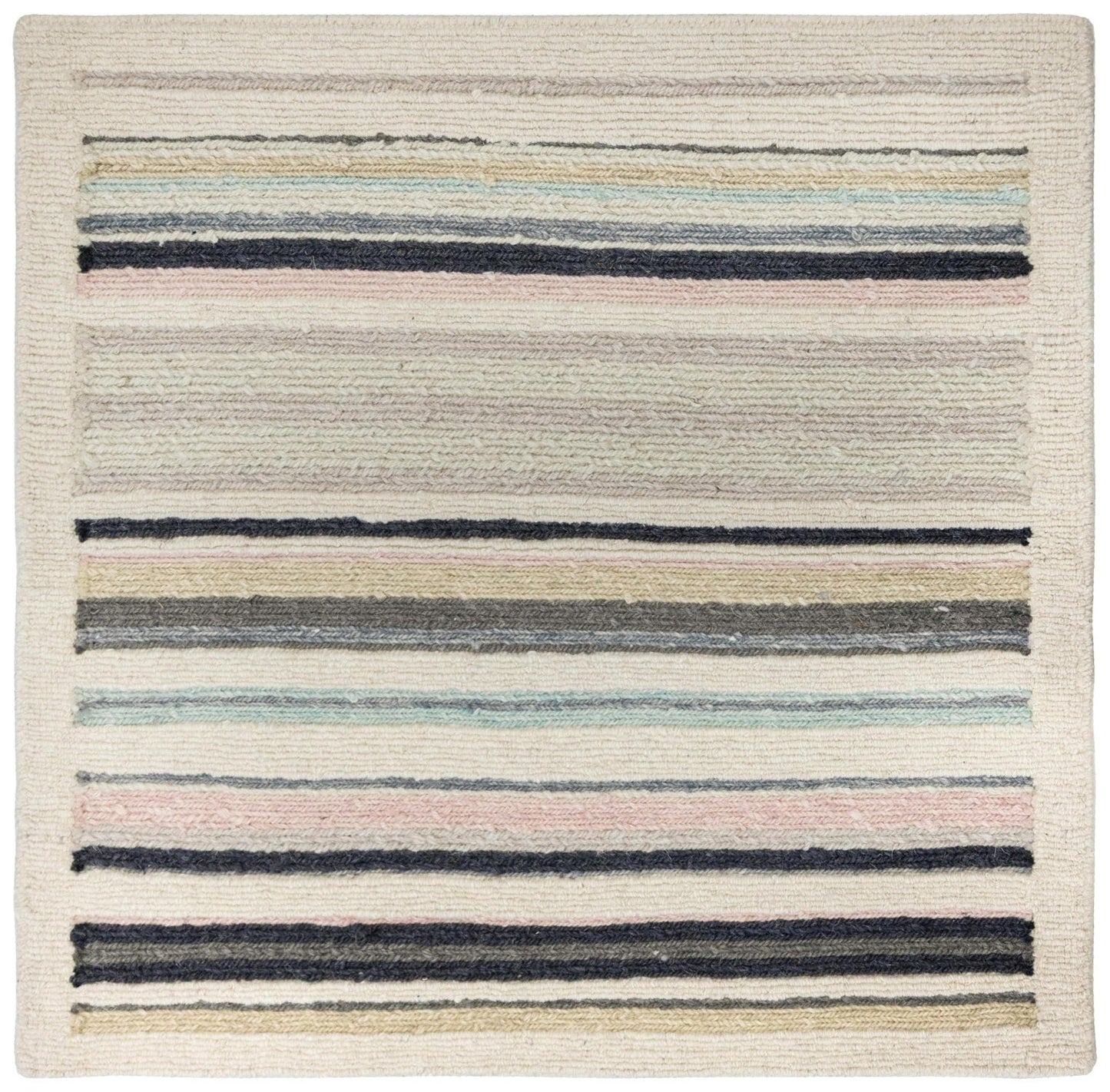 Stripe Soumak Handwoven Contemporary Rug
