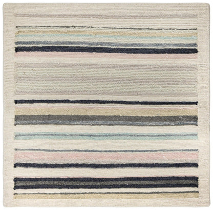Stripe Soumak Handwoven Contemporary Rug