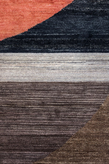 Summer Garden Handwoven Contemporary Rug, J89110