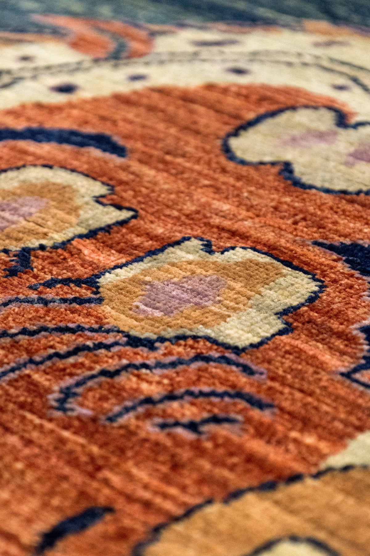 Tiger King Handwoven Contemporary Rug, J86222