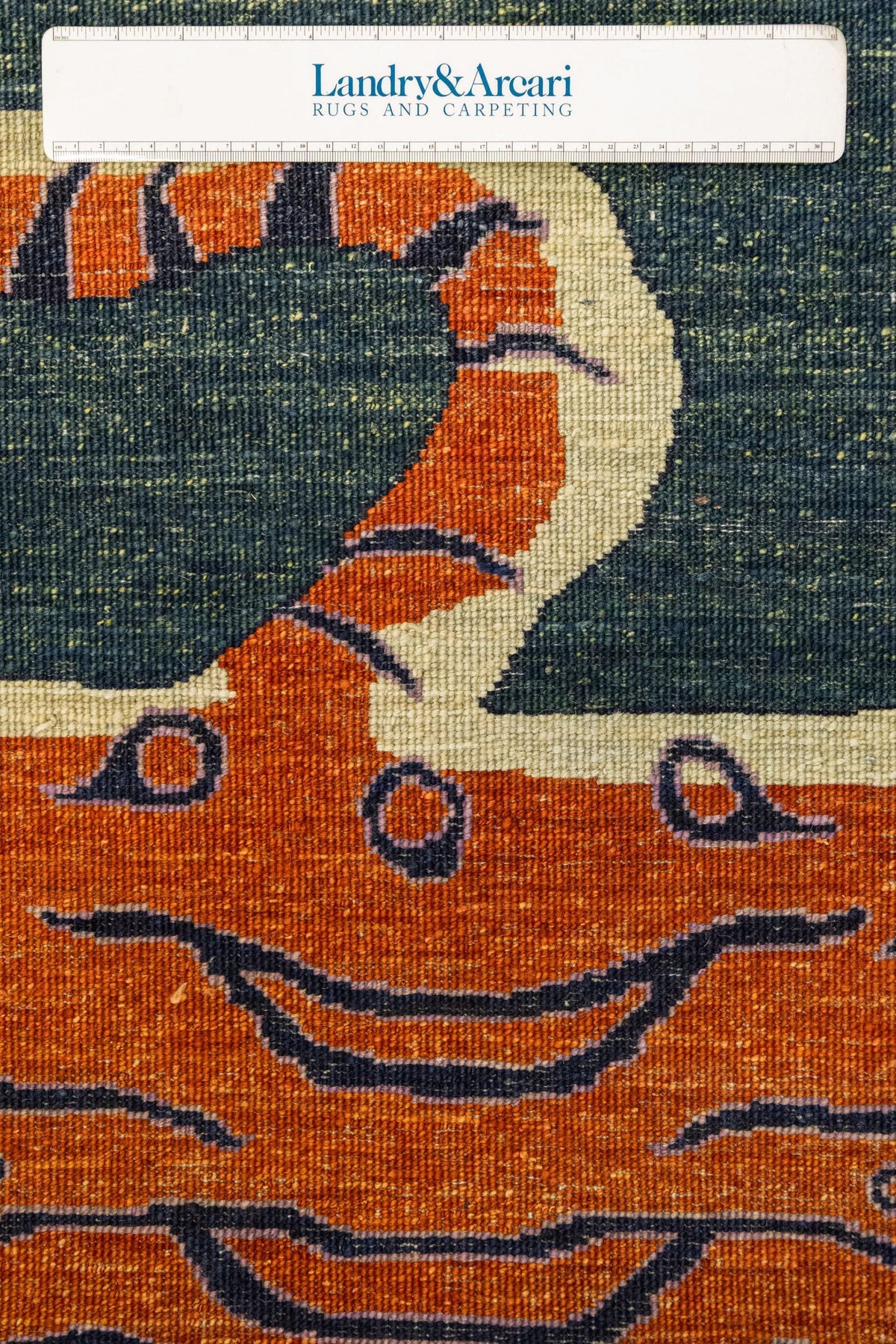 Tiger King Handwoven Contemporary Rug, J86222