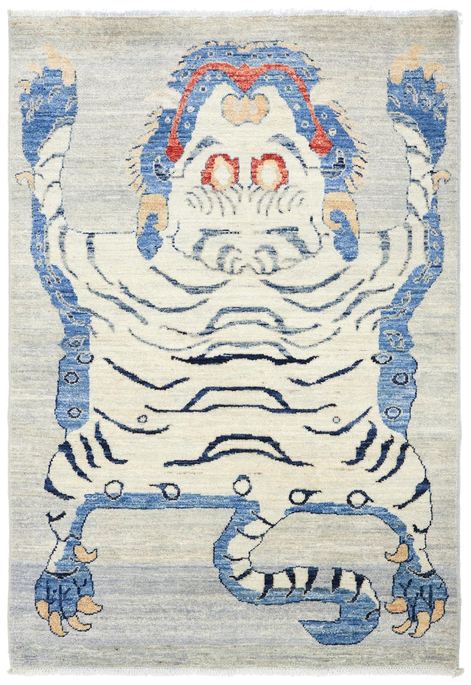 Seven Kings Rug Tiger King Handwoven Contemporary Rug | Landry & Arcari – Landry ...