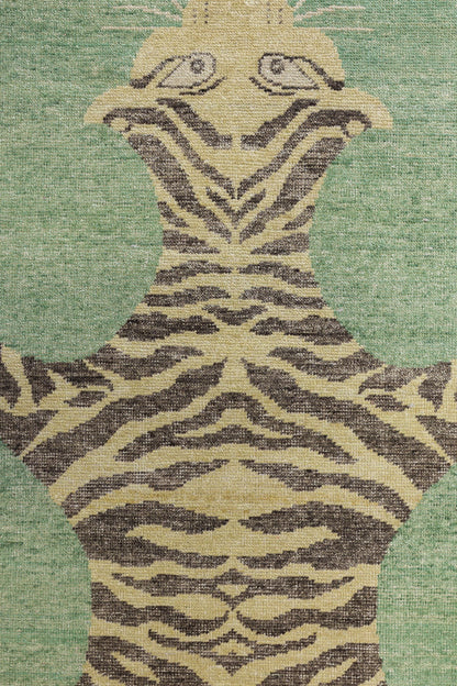 Tiger Style Handwoven Contemporary Rug, J79971