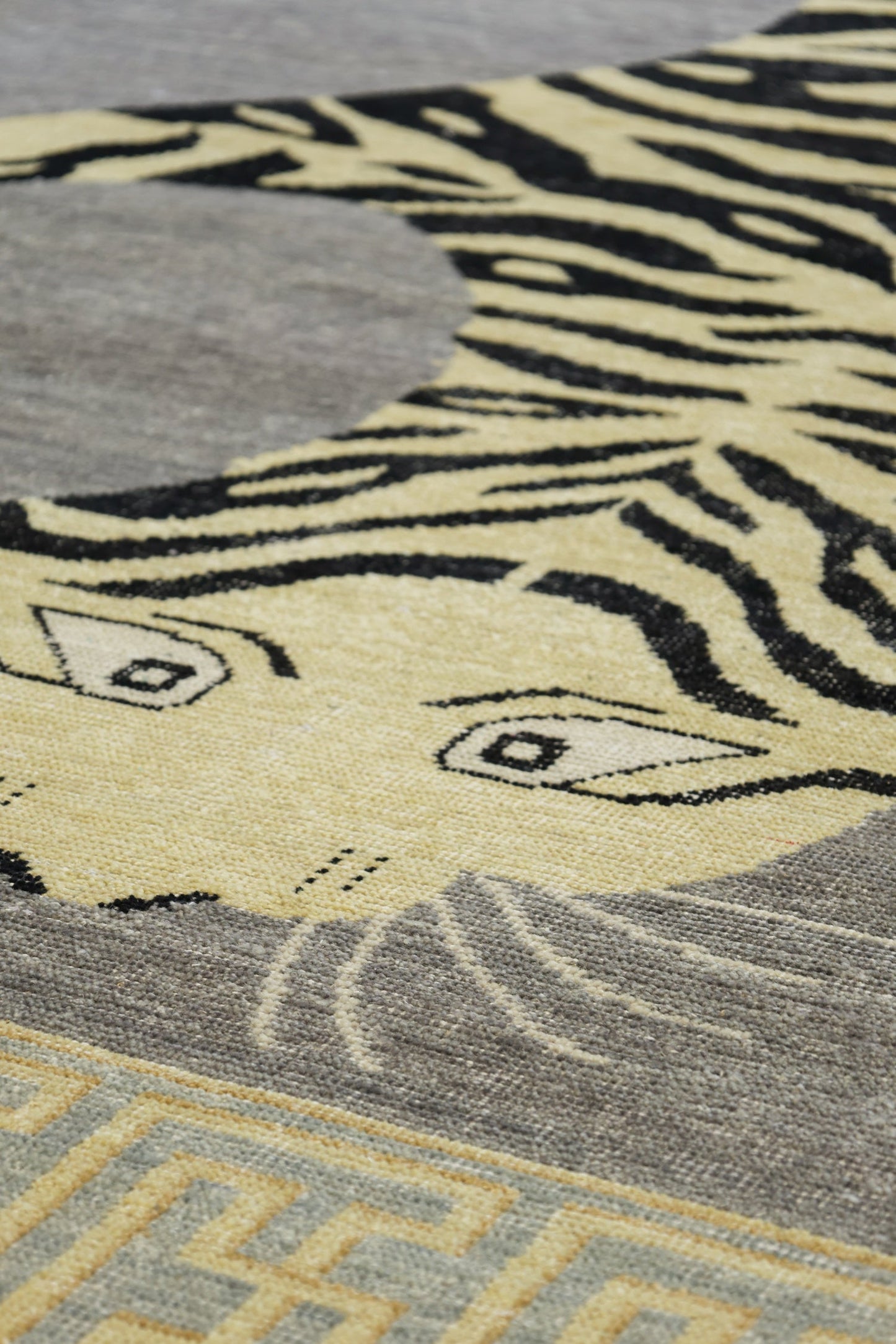 Tiger Style Handwoven Contemporary Rug, J79980