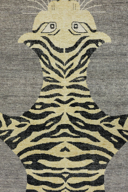Tiger Style Handwoven Contemporary Rug, J79980