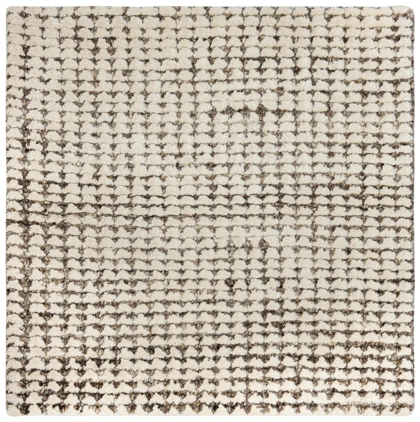 Tundra Grid Handwoven Contemporary Rug