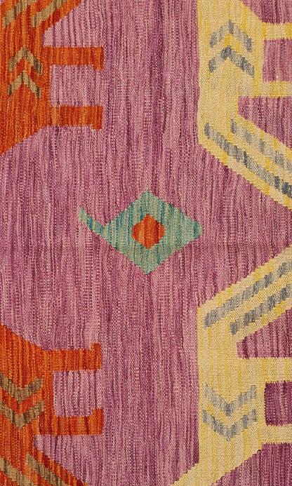 Uzbek Kilim Handwoven Contemporary Rug, J80205