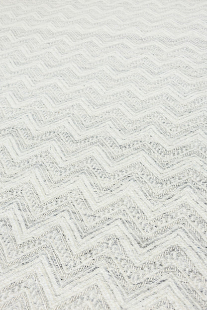 Wavecrest Handwoven Contemporary Rug, J78646