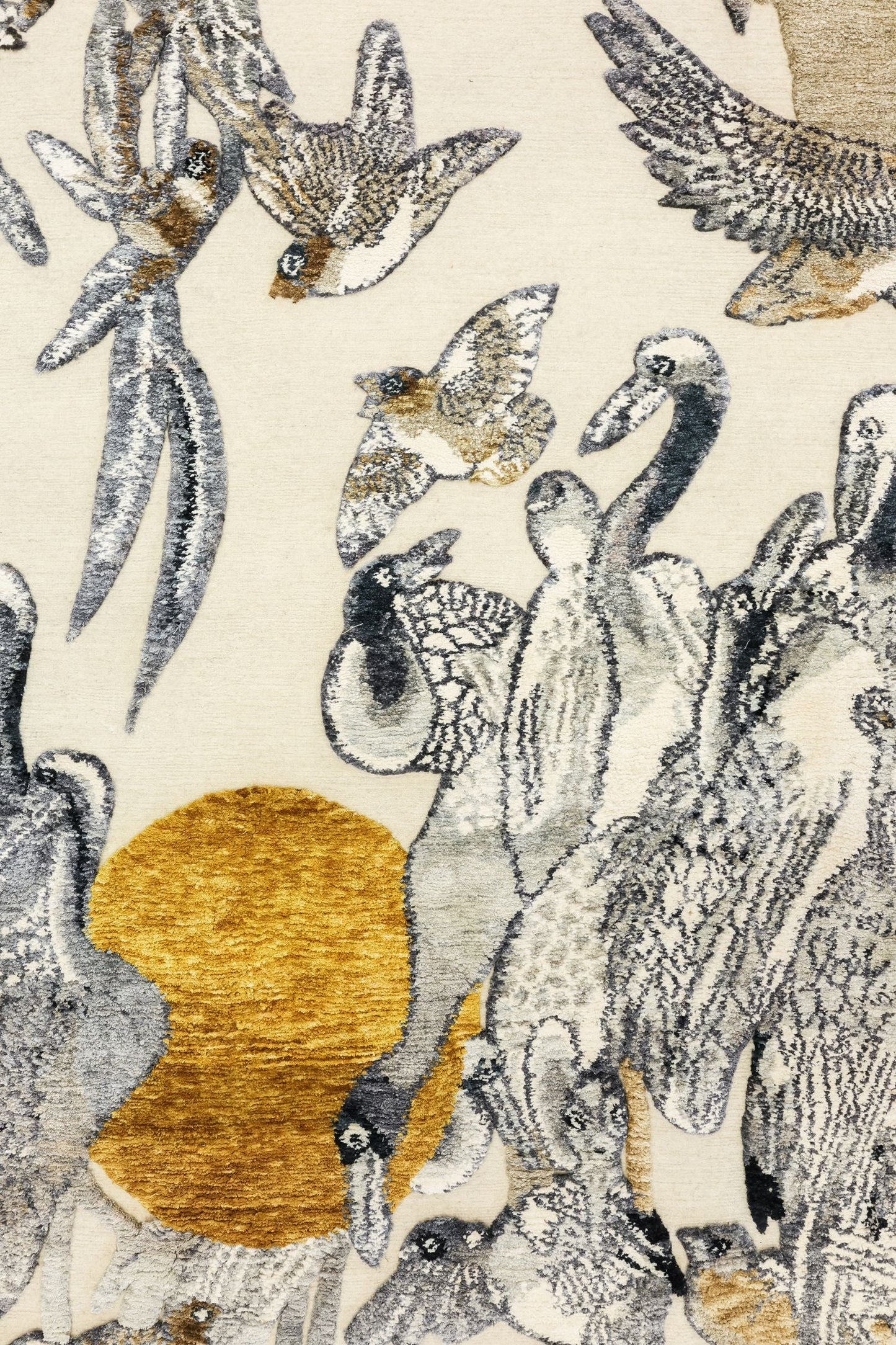 Wings Of The Himalayas Handwoven Contemporary Rug, J80762