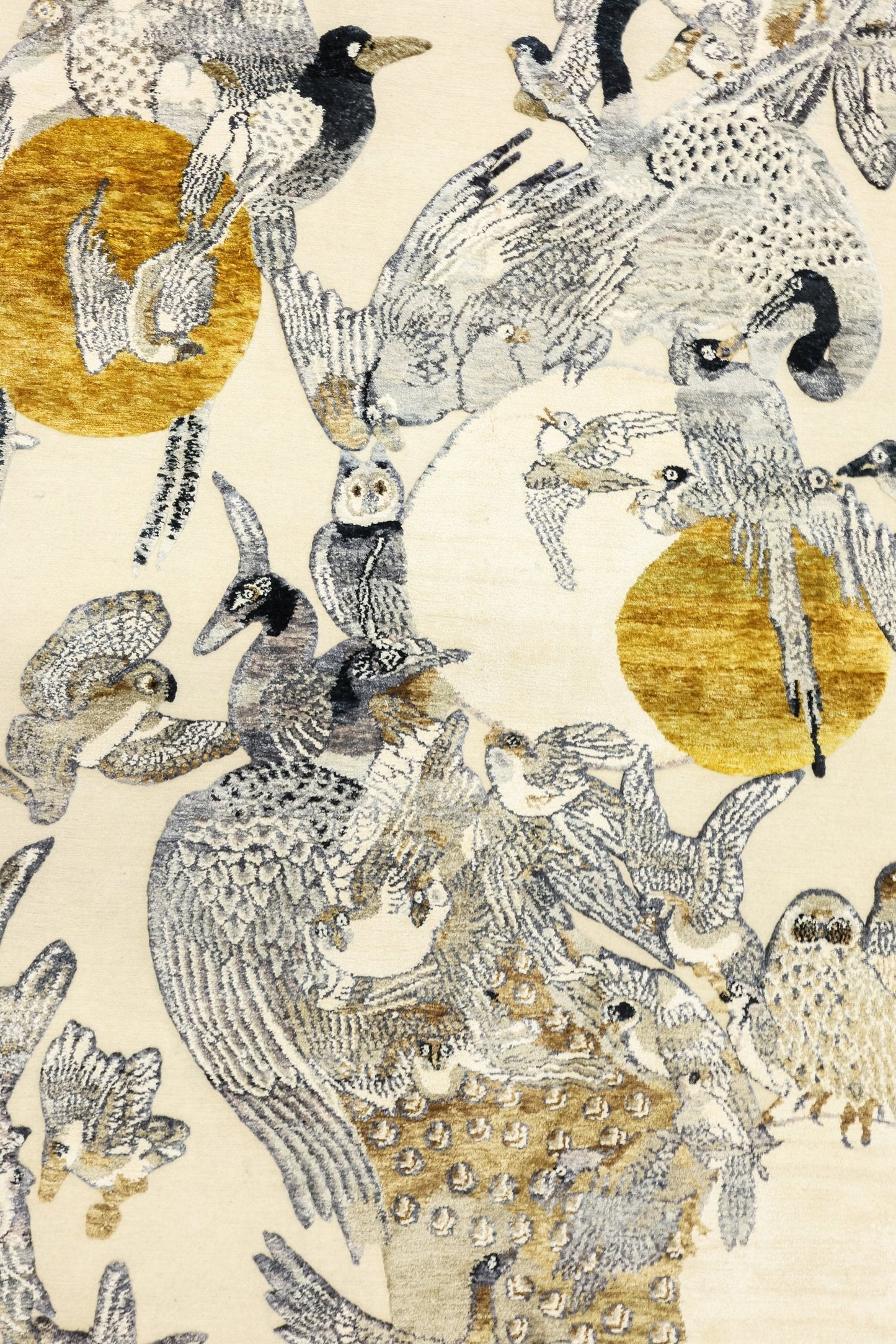 Wings Of The Himalayas Handwoven Contemporary Rug, J80762