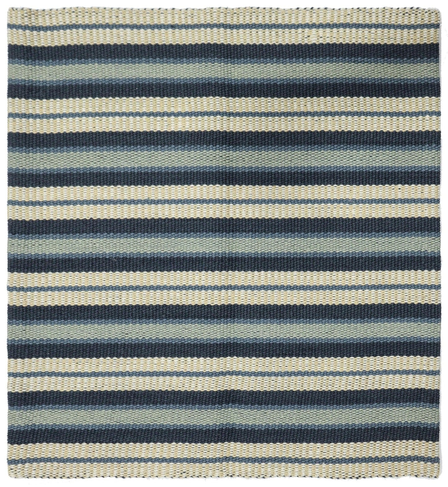 York Stripes Handwoven Contemporary Rug