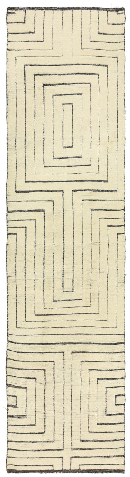 Ziggurat Handwoven Contemporary Rug