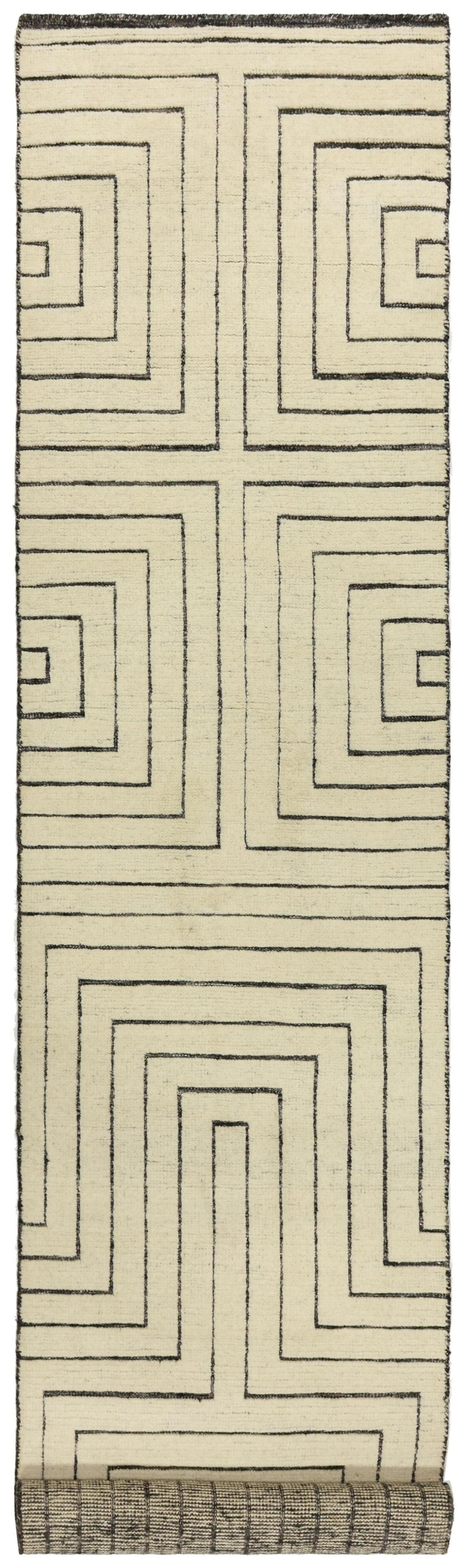 Ziggurat Handwoven Contemporary Rug
