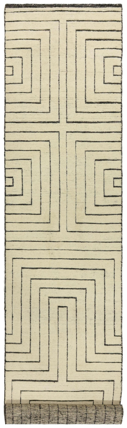 Ziggurat Handwoven Contemporary Rug