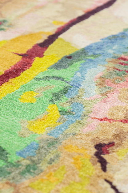 Zoobie Zu Handwoven Contemporary Rug, J80492