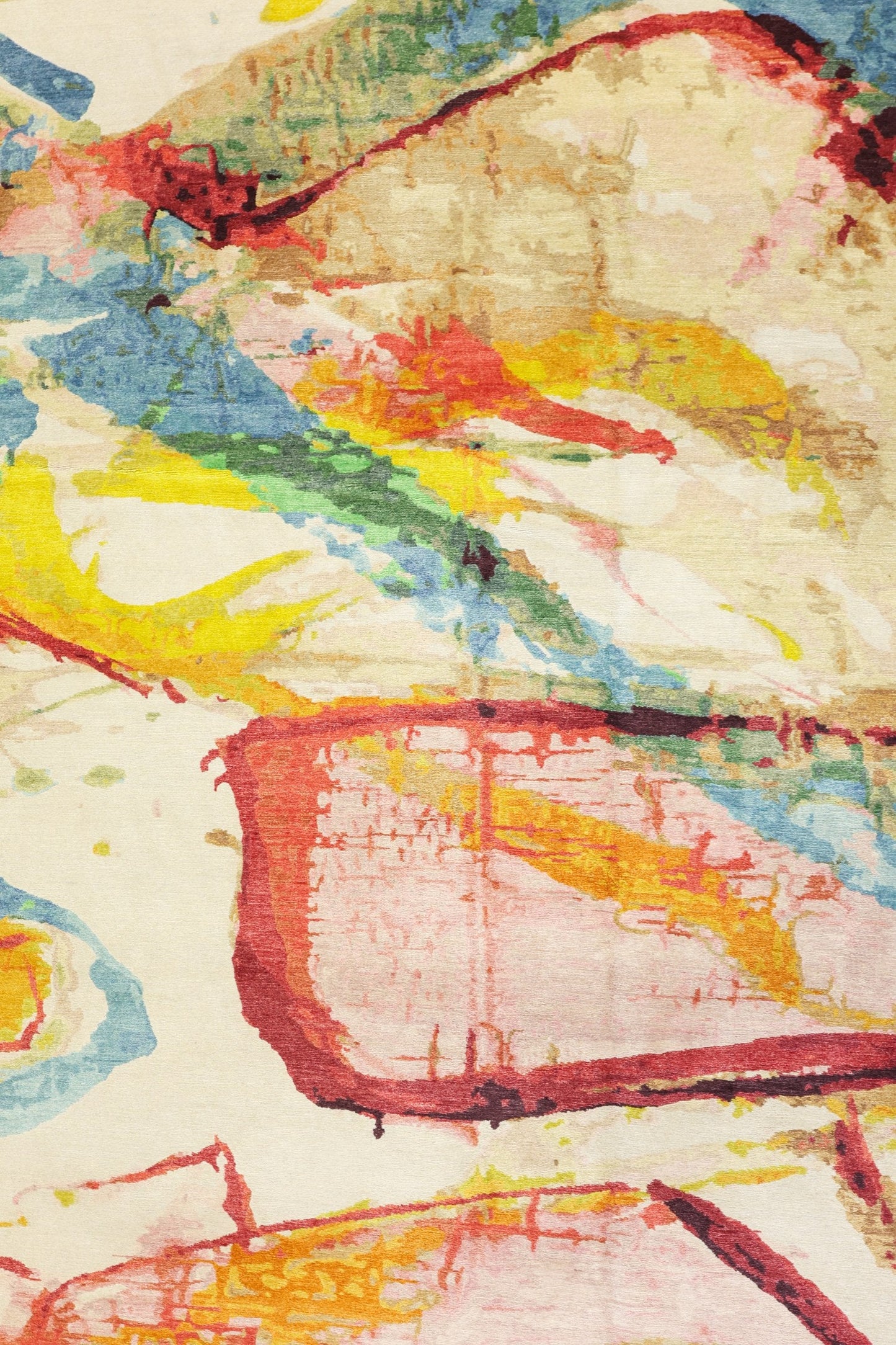 Zoobie Zu Handwoven Contemporary Rug, J80492