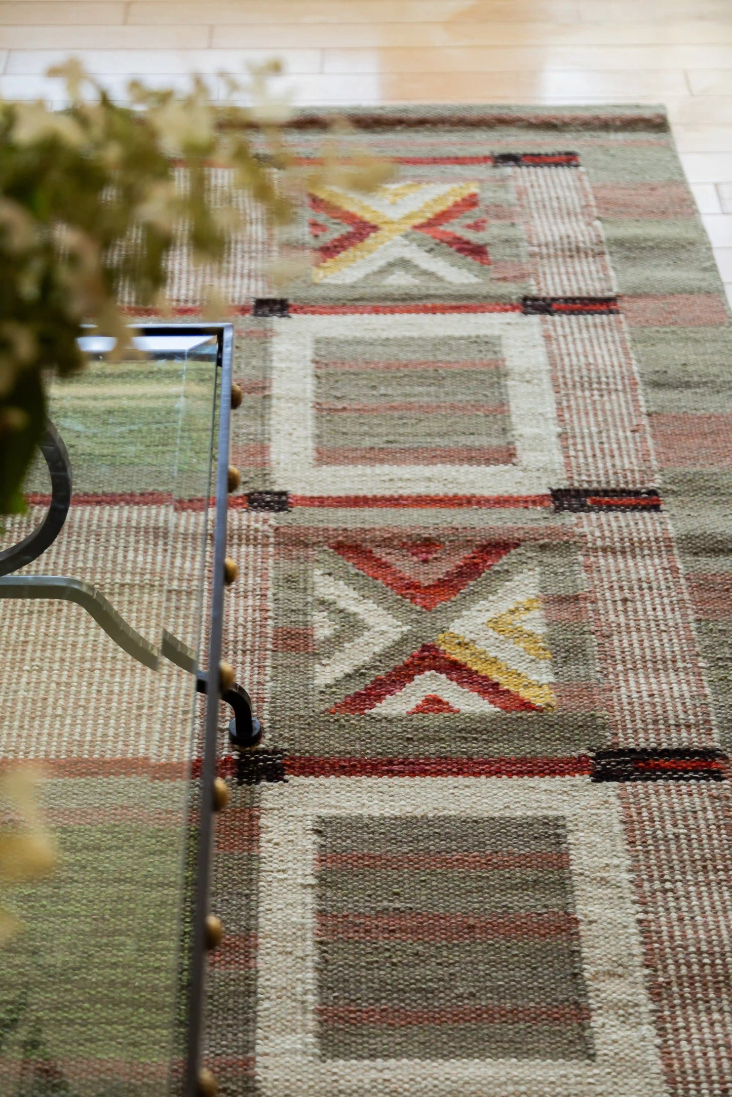 Scandinavian Handwoven Contemporary Rug, J80282