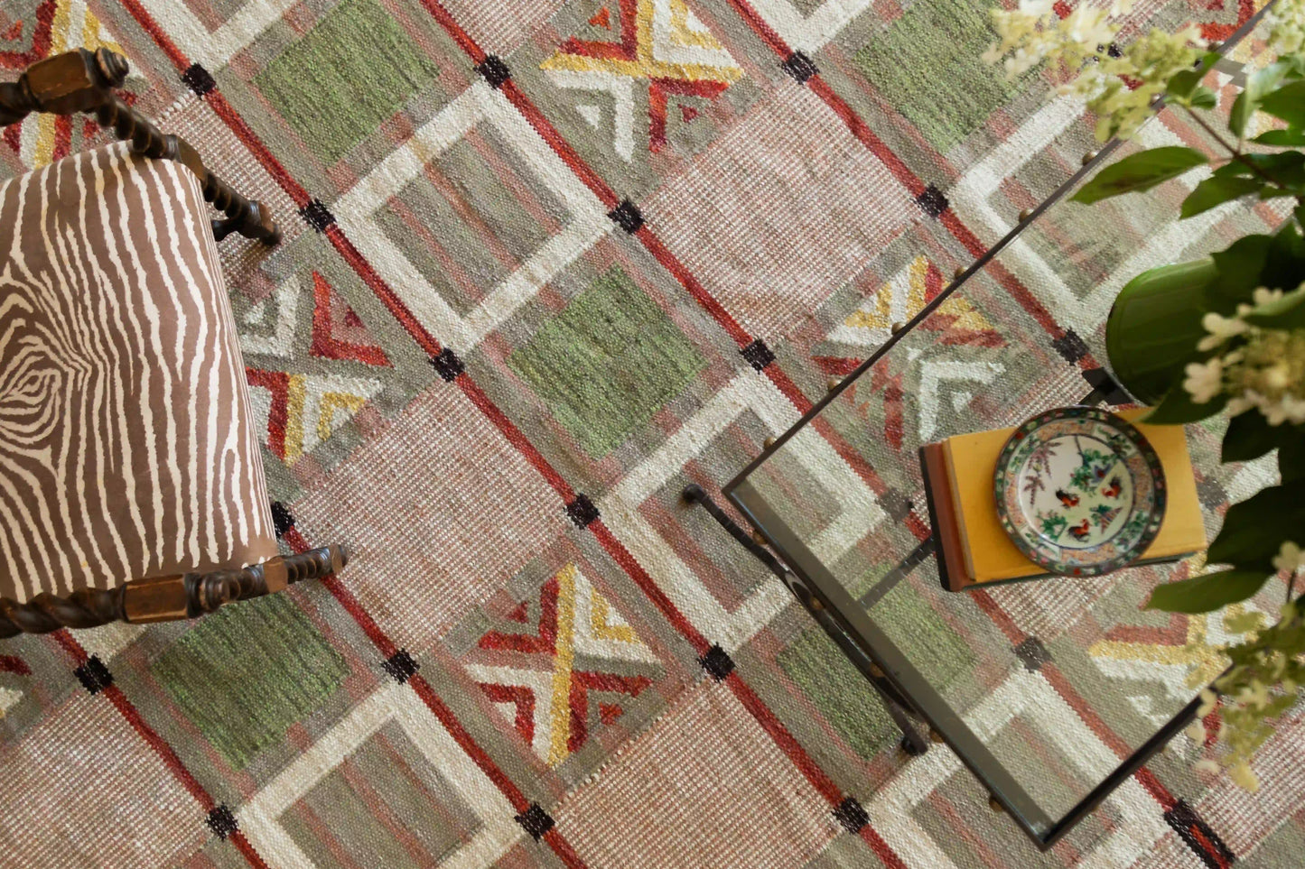 Scandinavian Handwoven Contemporary Rug, J80282