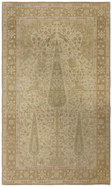 Vintage Agra Handwoven Traditional Rug | Landry & Arcari