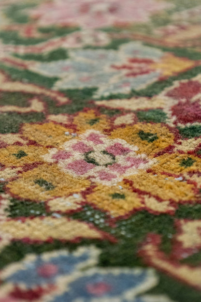 Vintage Agra Handwoven Traditional Rug, J87208
