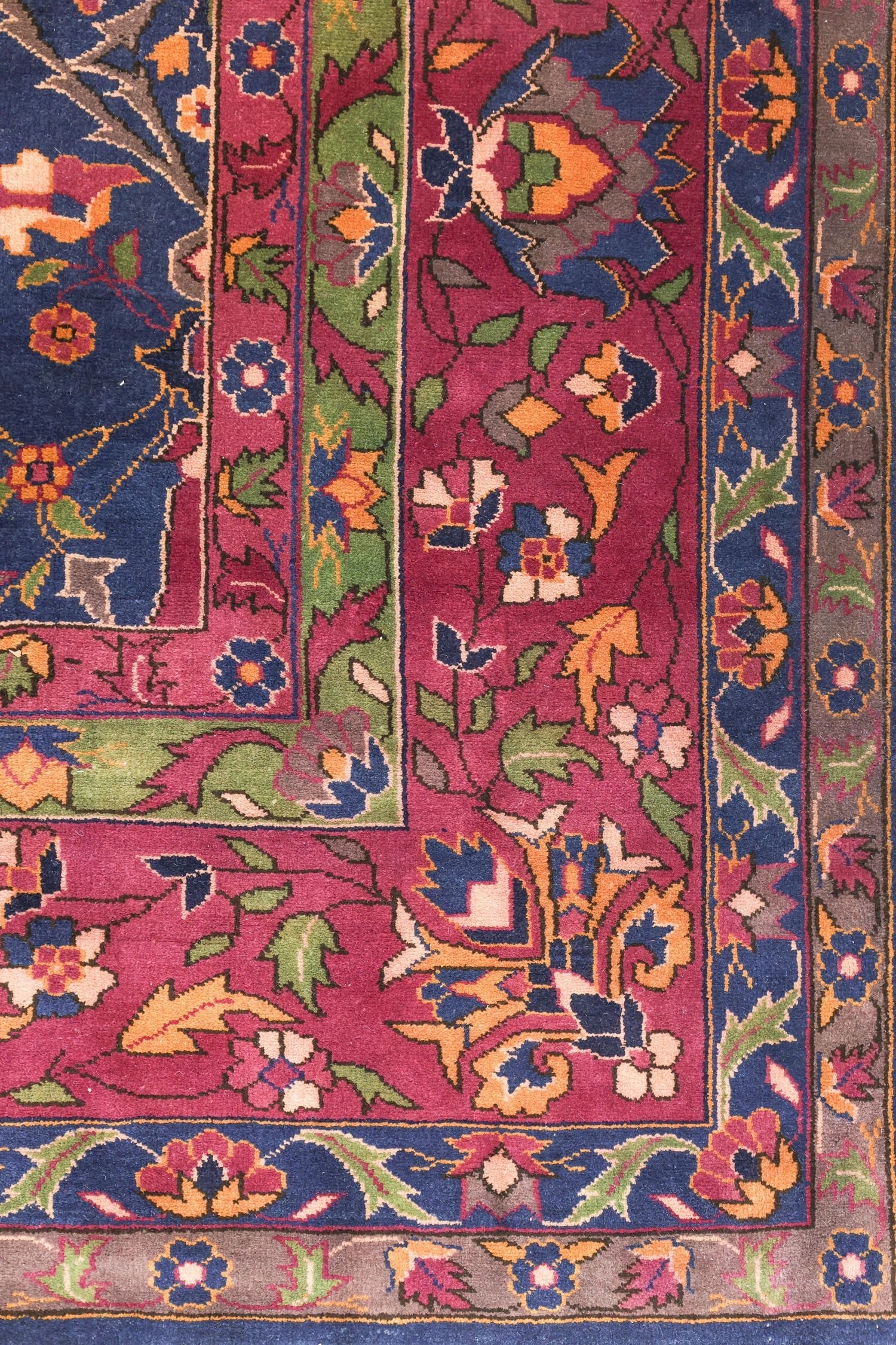 Antique Agra Handwoven Traditional Rug, JF8669