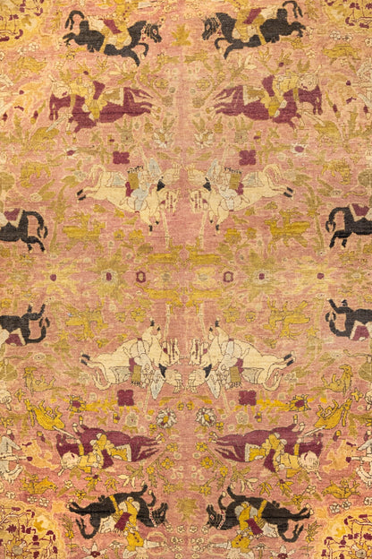 Agra Handwoven Traditional Rug, JF8810