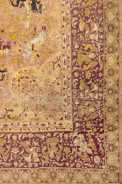 Agra Handwoven Traditional Rug, JF8810