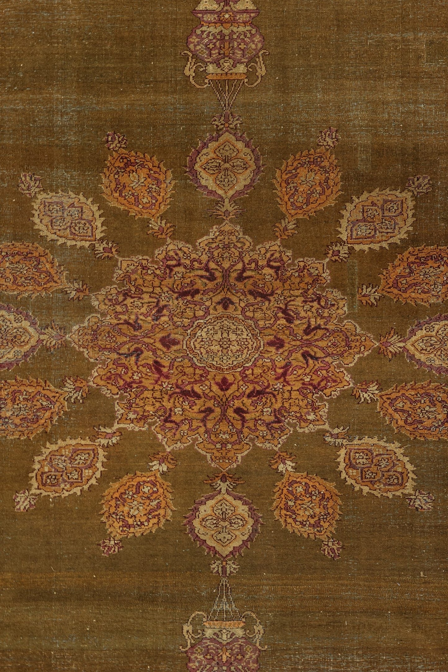 Vintage Amritsar Handwoven Traditional Rug, J81286
