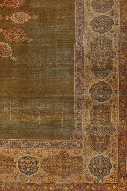Vintage Amritsar Handwoven Traditional Rug, J81286