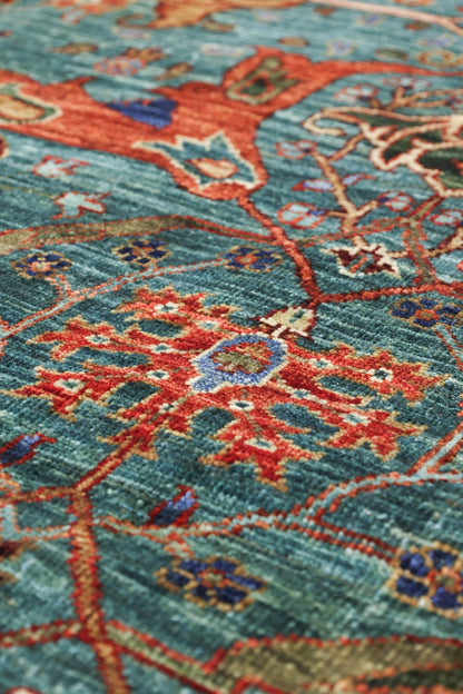 Arabesque Handwoven Traditional Rug, J79695