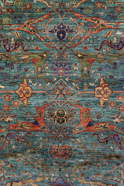 Arabesque Handwoven Traditional Rug, J79695