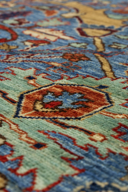 Arabesque Handwoven Traditional Rug, J81085