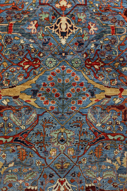 Arabesque Handwoven Traditional Rug, J81085