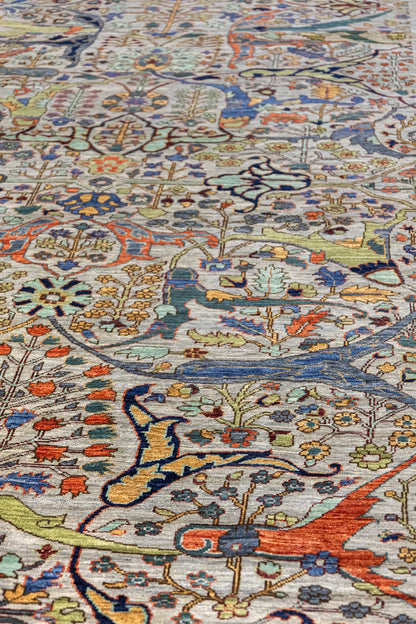 Arabesque Handwoven Traditional Rug, J86001