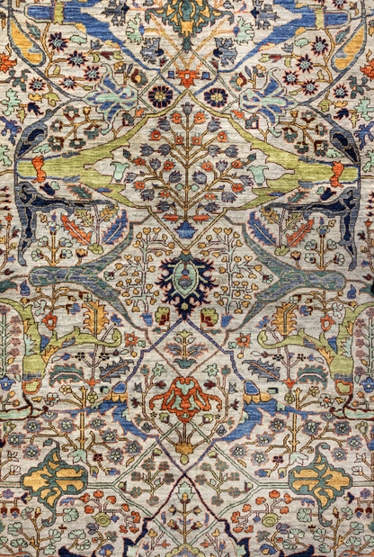 Arabesque Handwoven Traditional Rug, J86001