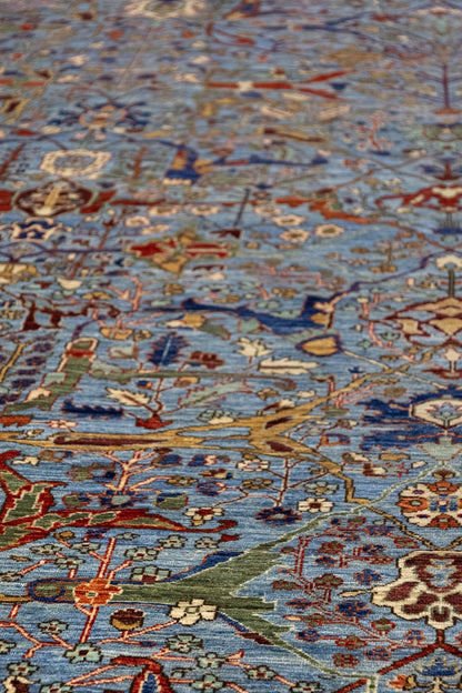 Arabesque Handwoven Traditional Rug, J86015